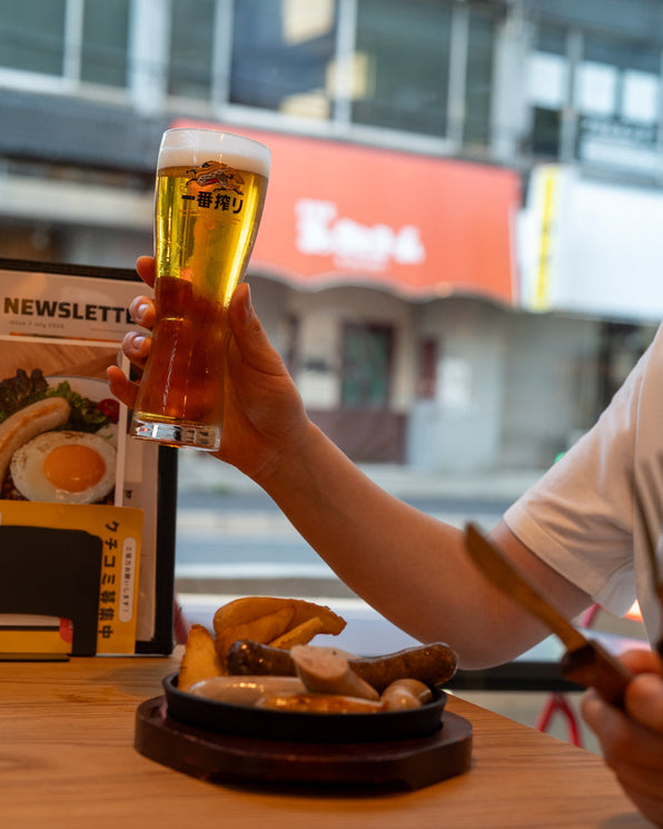 広島市西区で晩ごはん｜ソーセージとビールの夜