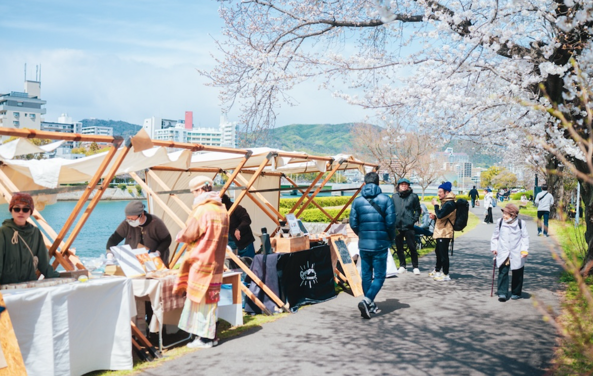 4月4日～5日　さくらとひろしま出店